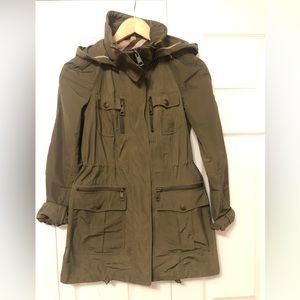 Burberry Britt Army Green Jacket Size 2